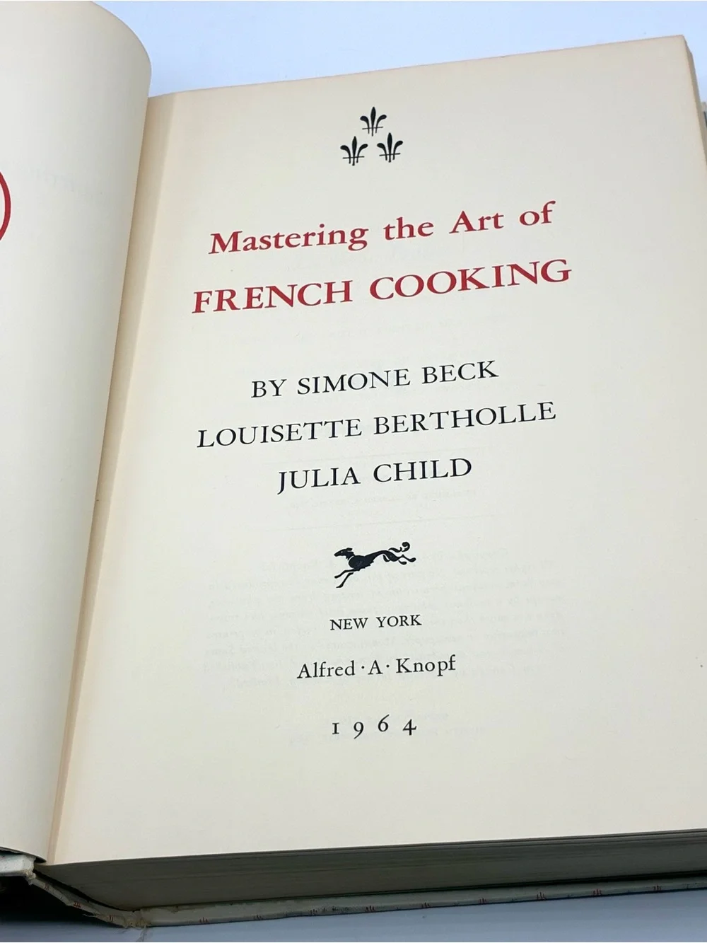 Vintage Julia Child Cookbooks Lot 1964 Mastering French Cooking 1968 French Chef
